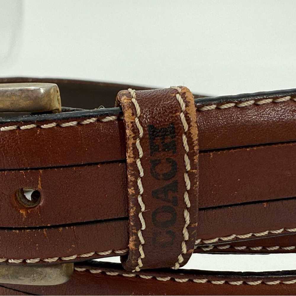 Vintage Coach Belt 42 - Picture 2 of 9